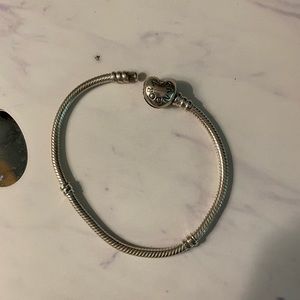 Pandora xs heart clasp bracelet